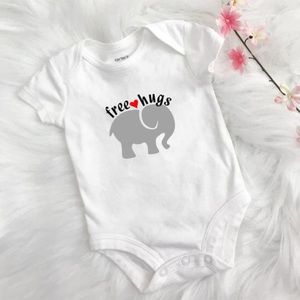 Free Hugs Infant Bodysuit, Baby Shower Gift.